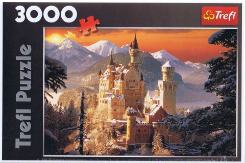 Neuschwanstein Castle - 3000 brikker (1)